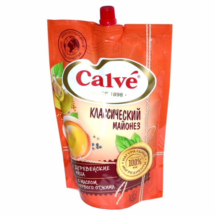 Майонез Calve Классический 50% 700гр д/п