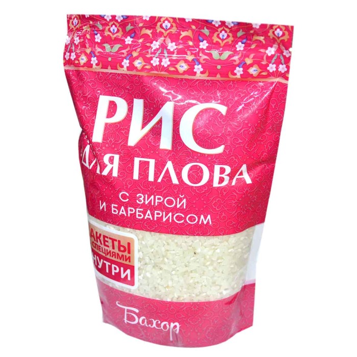 Рис для плова Бахор с зирой и барбарисом 700гр м/у