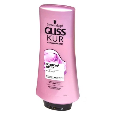 Бальзам для волос Gliss Kur Жидкий шелк 360мл пэт