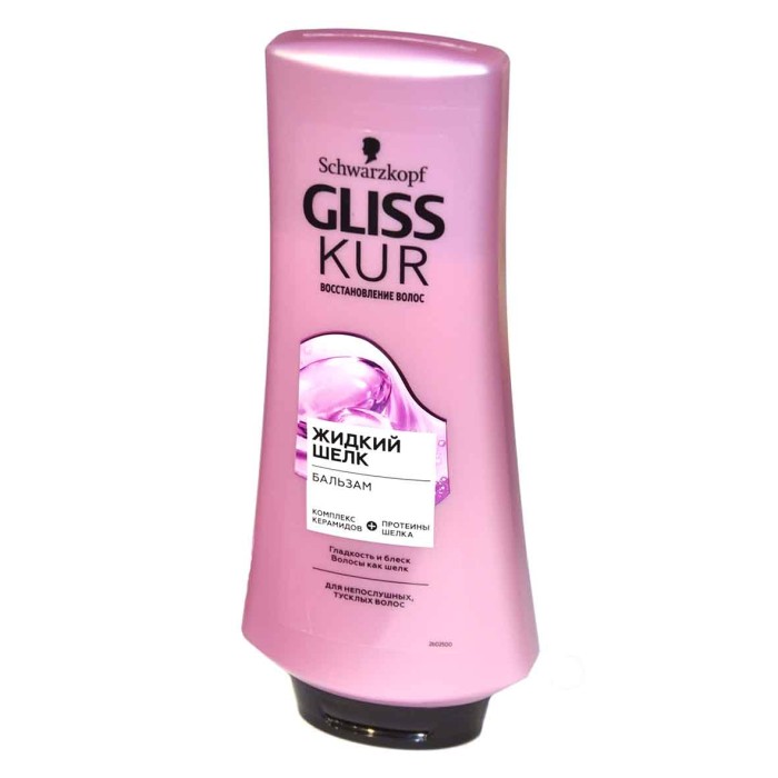 Бальзам для волос Gliss Kur Жидкий шелк 360мл пэт
