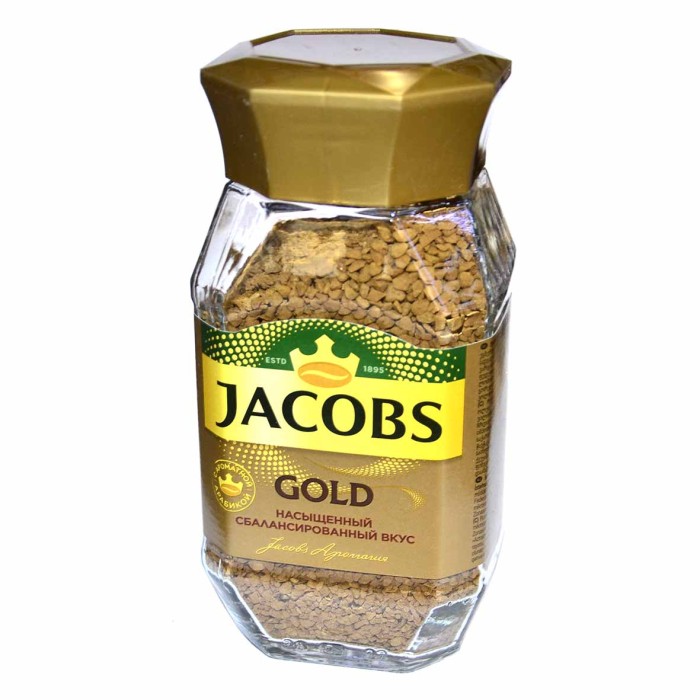 Кофе Jacobs Gold раст 95гр ст/б