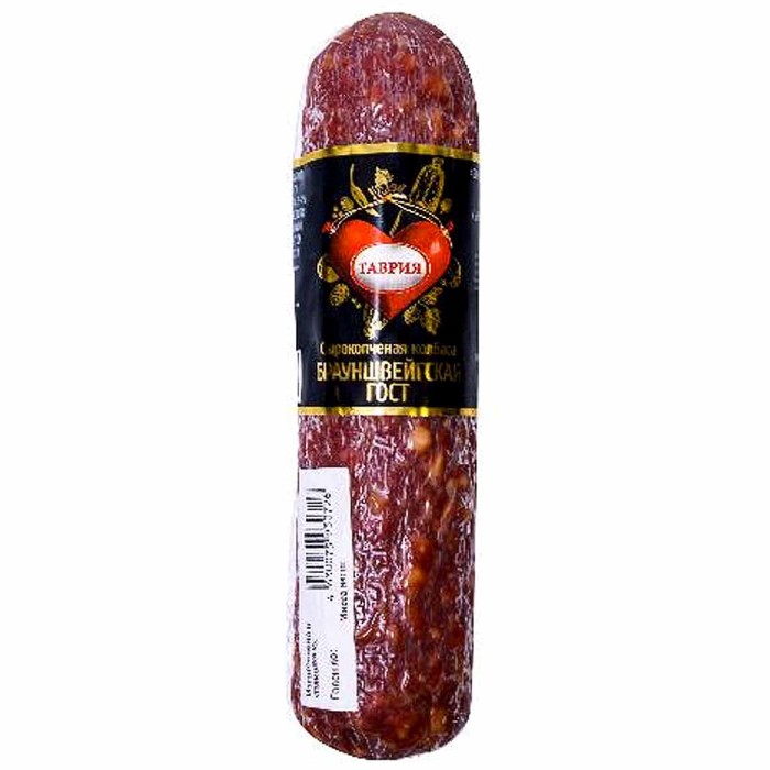 Колбаса с/к Таврия Брауншвейгская ГОСТ 300гр