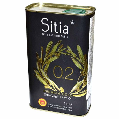 Масло оливковое Sitia Extra virgin нераф  1л ж/б