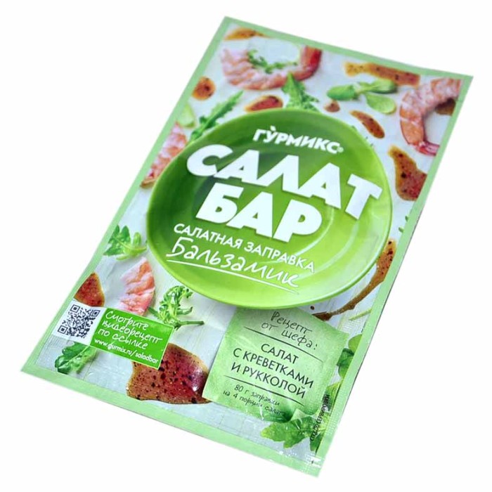 Заправка салатная Гурмикс Бальзамик 80гр м/у