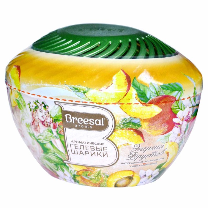 Нейтрализаторы запаха для дома Breesal Aroma Drops Энергия фрукто шарики 215гр пэт