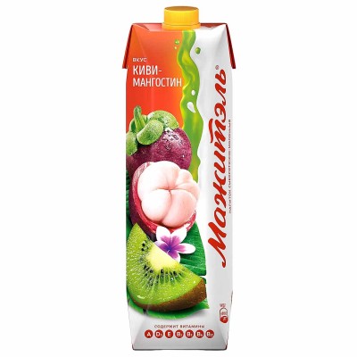 Напиток сывороточный Мажитель киви-мангостин 950мл т/п