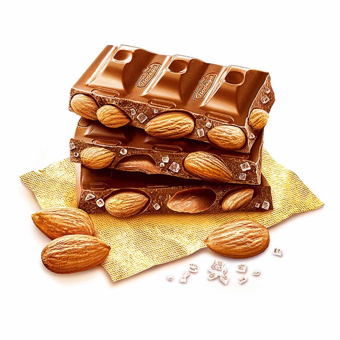 Шоколад Победа Миндаль молочный 90гр м/у