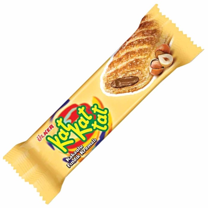 Печенье Kat Kat Tat с кремом из лесного ореха 25гр м/у
