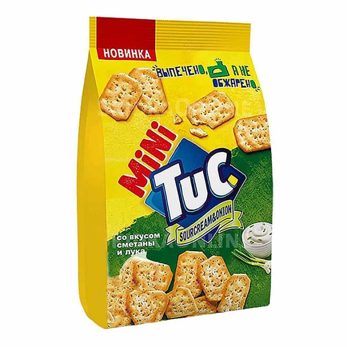 Крекер Tuc Мини Сметана лук 100гр м/у