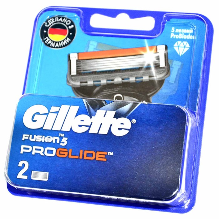 Кассеты сменные Gillette Fusion ProGlide 2шт к/у