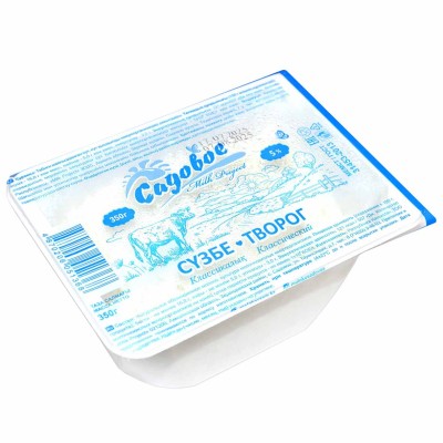 Творог Milk Project Садовый 5% 350гр м/у