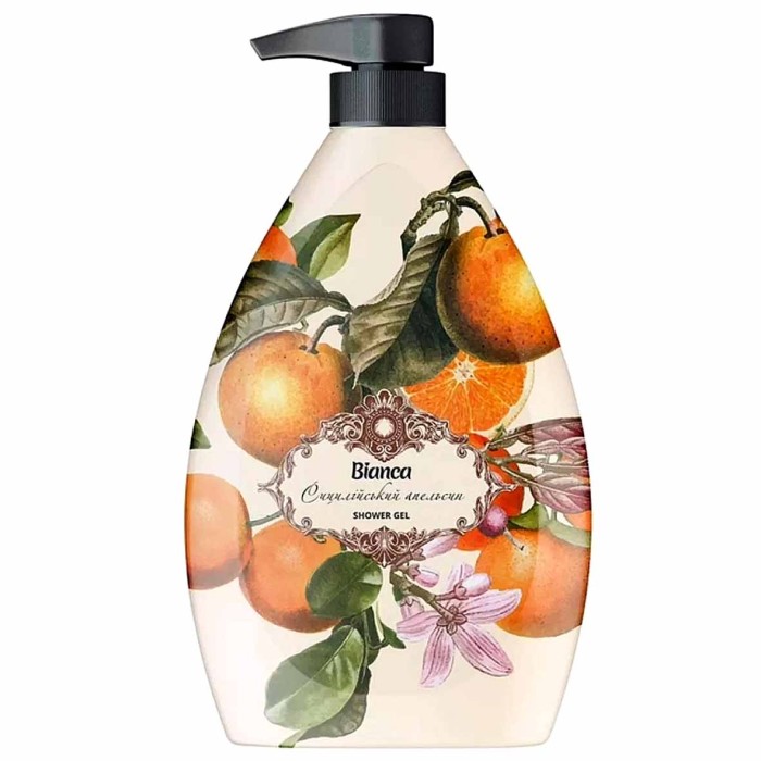 Гель для душа Bianca Sicilian Сицилийский апельсин 1л пэт