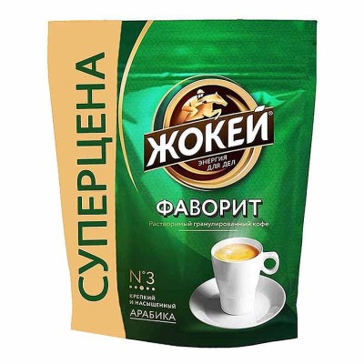 Кофе Жокей Фаворит гранул раст 36гр д/п