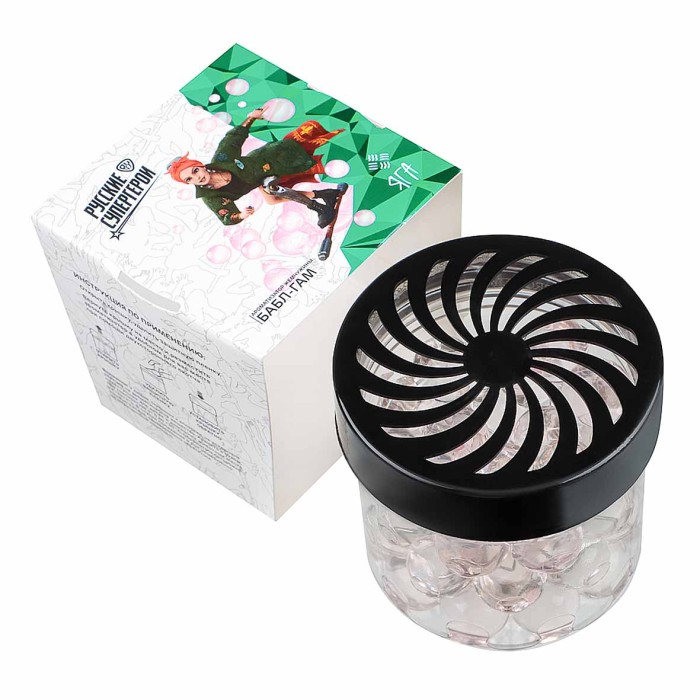 Ароматизатор BY Жемчужины Русские супергерои бабл гам