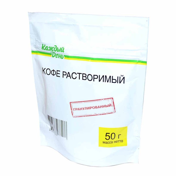 Кофе Каждый день гранул раст 50гр д/п