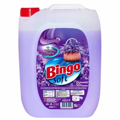 Кондиционер для белья Bingo Soft Levender 5л пэт