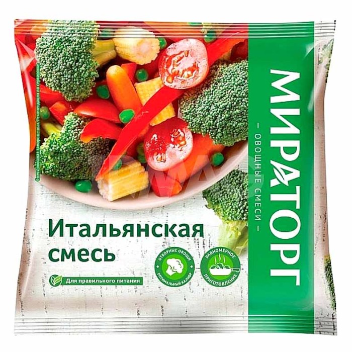 Смесь овощная Vитамин Итальянская 400гр м/у