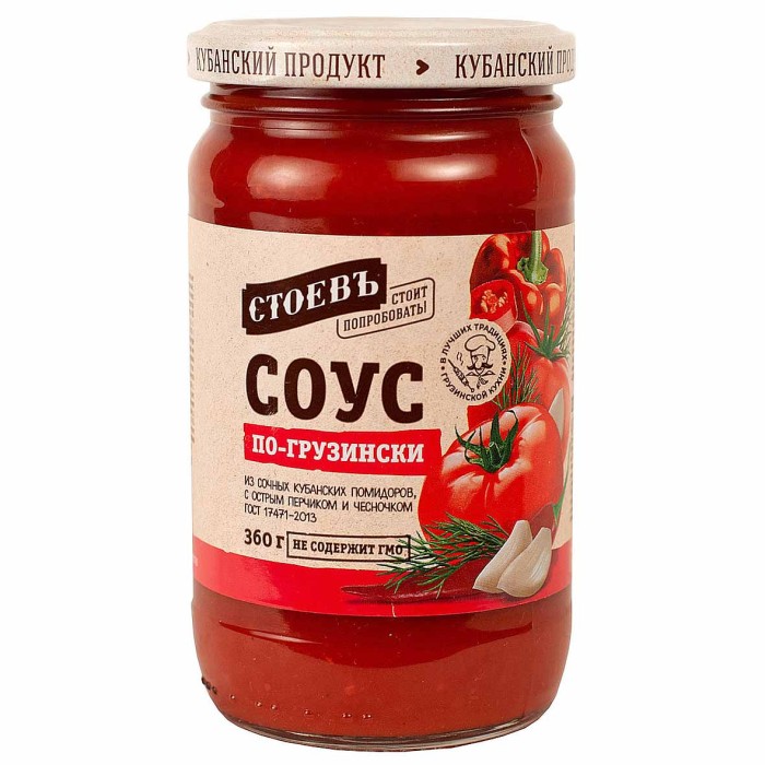 Соус Стоевъ по-грузински 360гр ст/б