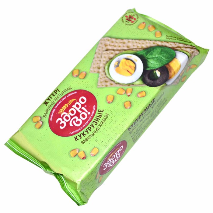 Хлебцы ЗдороВо! кукурузные вафельные 70гр м/у