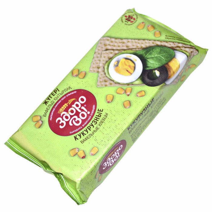 Хлебцы ЗдороВо! кукурузные вафельные 70гр м/у
