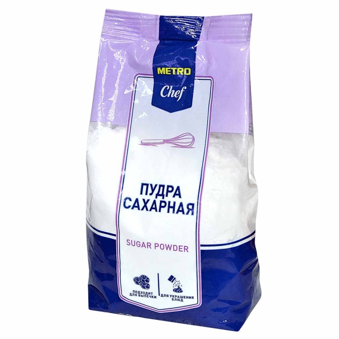 Пудра сахарная Metro Chef 300гр м/у