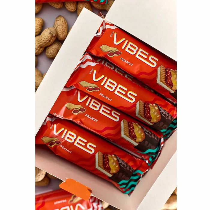 Батончик Good Vibes карамель,арахис 40гр м/у
