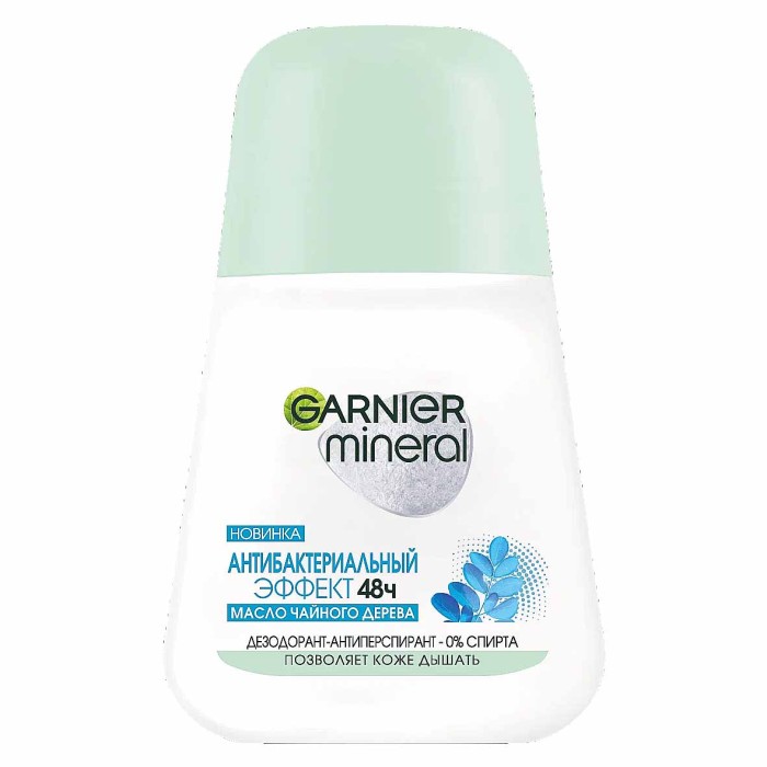 Дезодорант Garnier Эффект чистоты антибактериальный 50мл пэт