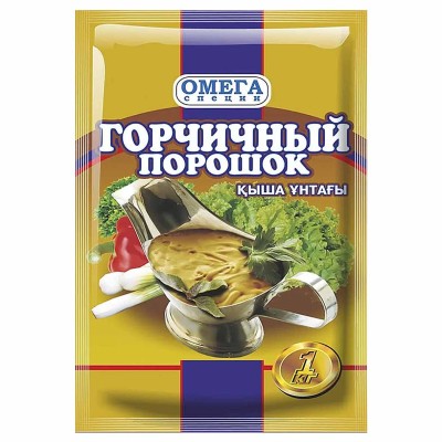 Порошок горчичный Омега 1кг м/у
