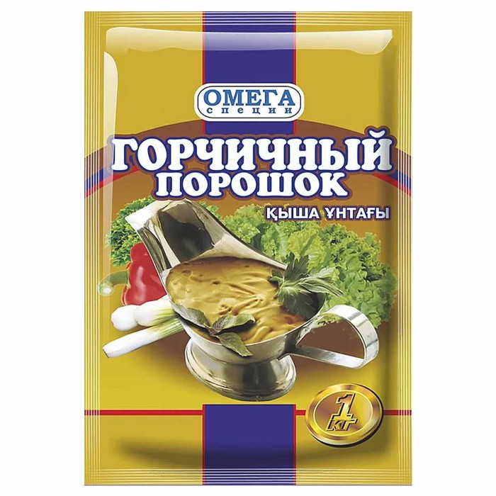 Порошок горчичный Омега 1кг м/у