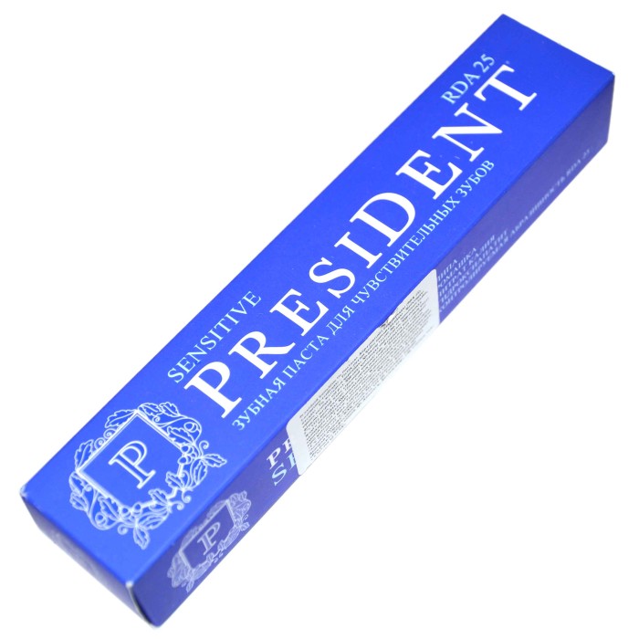 Паста зубная President Sensitive 75мл к/у