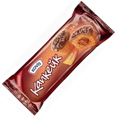 Пирожное Kovi Капкейк с кремом вареная сгущенка 90гр