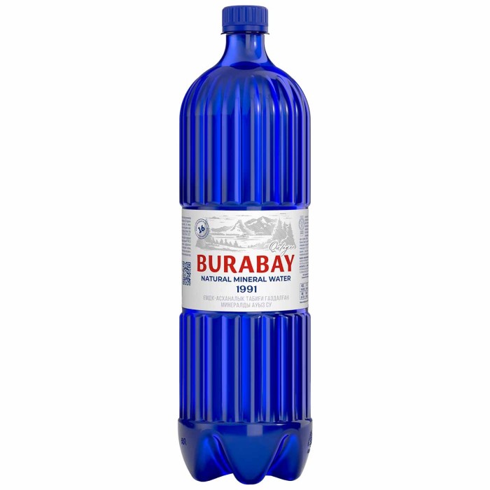 Вода лечебно-столовая Qulager-Burabay газ 1,5л пэт