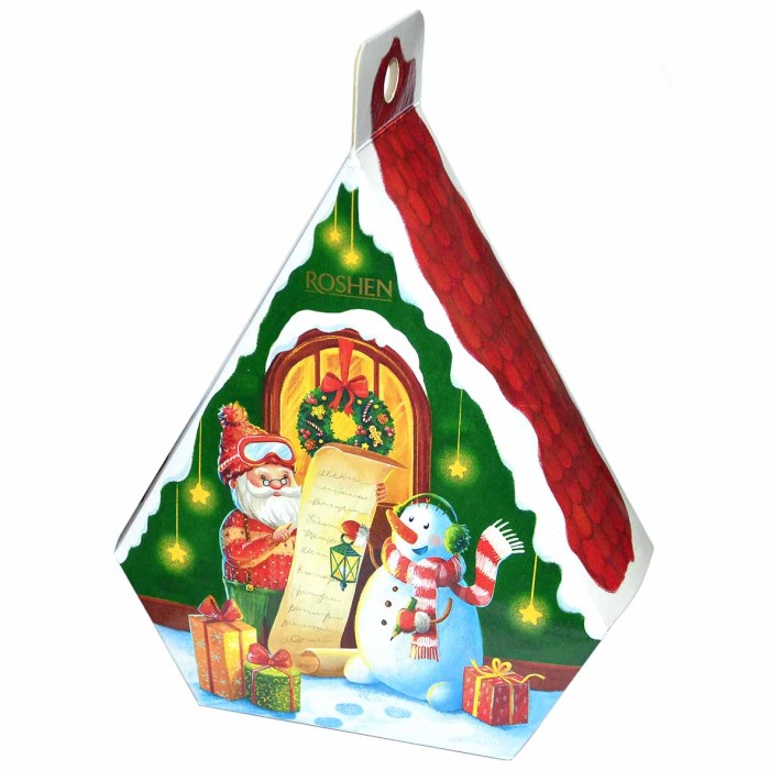 Подарок новогодний Roshen Сладкий домик 232гр к/у