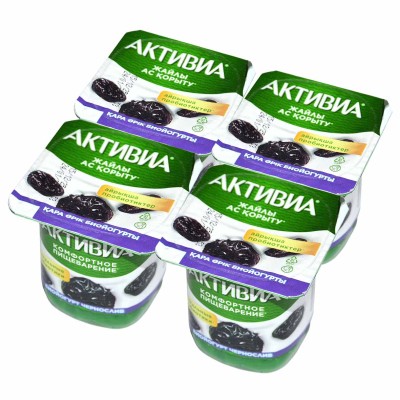 Йогурт Активия чернослив 2,9% 110гр пэт