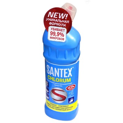 Гель для ванн и туалета Santex с хлором 750гр пэт