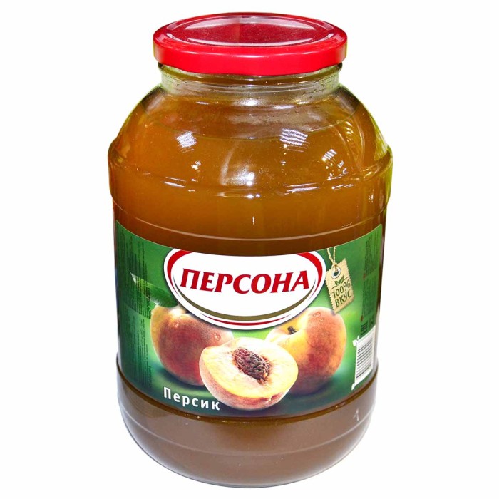 Сок Персона персик 2л ст/б