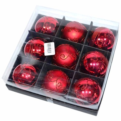 Набор украшений елочных Шар 9шт арт60AB09-660 №4