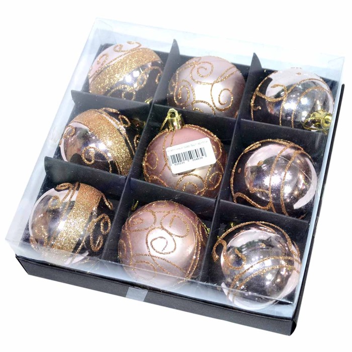 Набор украшений елочных Шар 9шт арт60AB09-660 №4