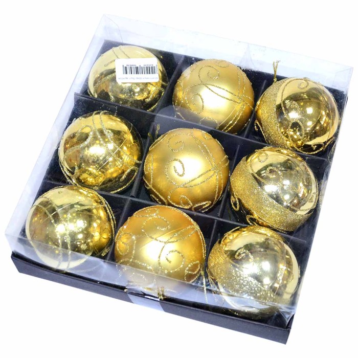 Набор украшений елочных Шар 9шт арт60AB09-660 №4