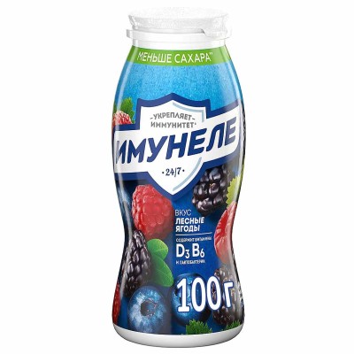 Напиток Имунеле Neo лесная ягода 1.2% 95мл пэт
