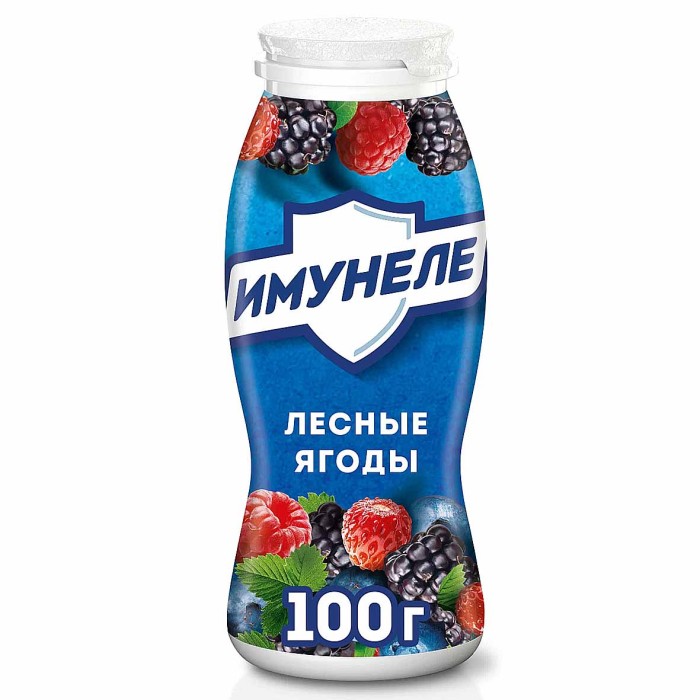 Напиток Имунеле Neo лесная ягода 1.2% 95мл пэт