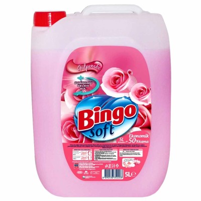 Кондиционер для белья Bingo Soft Rose 5л пэт