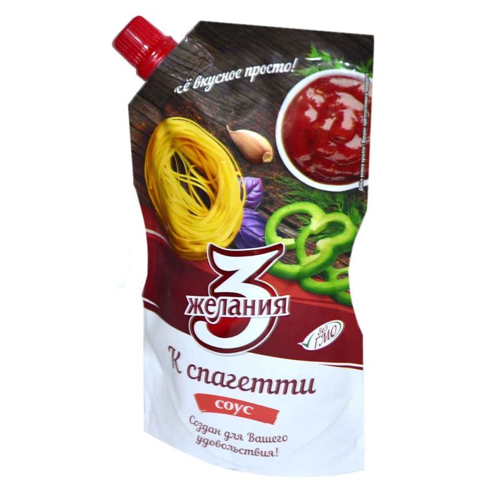 Соус 3 желания К спагетти Д 250гр д/п