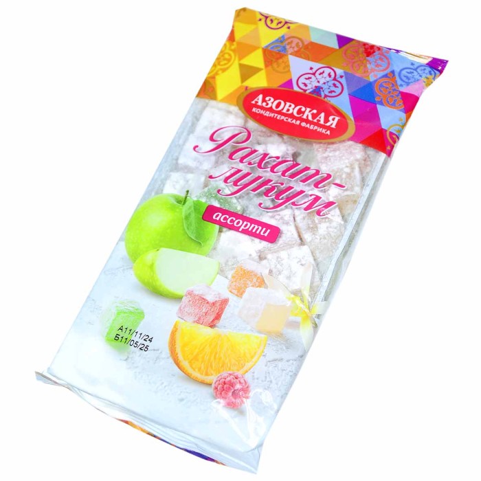 Рахат-лукум АКФ ассорти 200гр м/у