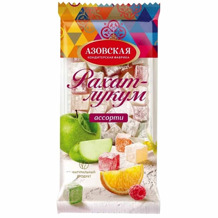 Рахат-лукум АКФ ассорти 200гр м/у