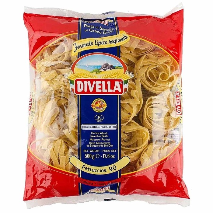Макароны Divella Феттучине 500гр м/у