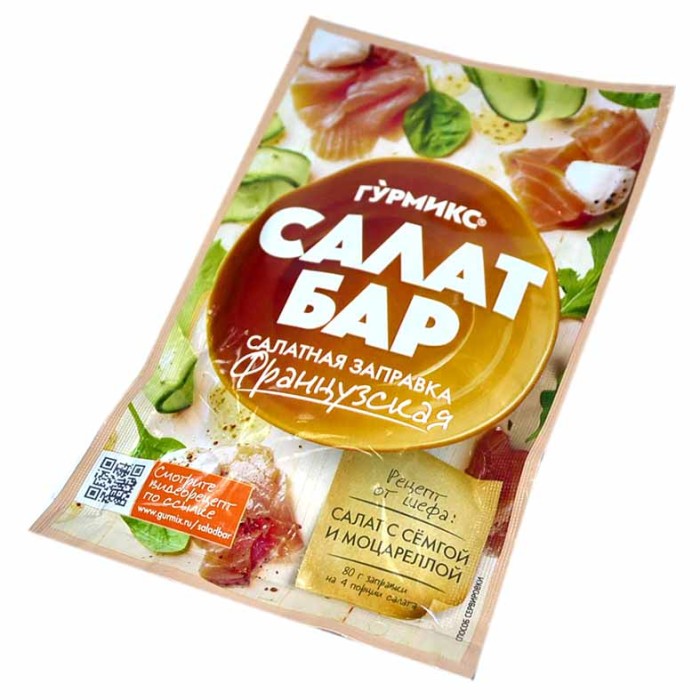 Заправка салатная Гурмикс Французская 80гр м/у