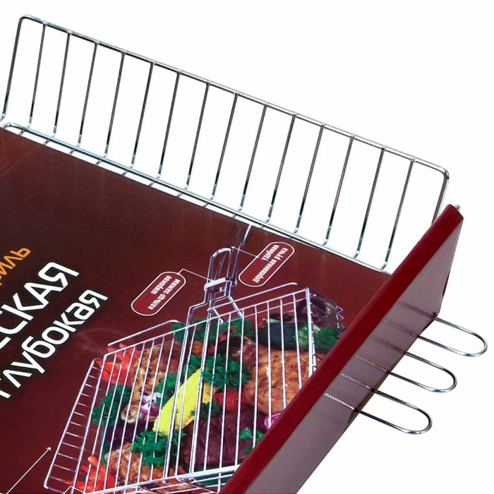 Решетка-гриль Пикничок Русская глубокая арт401-729
