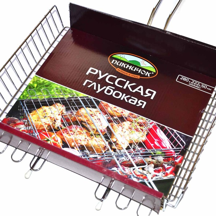 Решетка-гриль Пикничок Русская глубокая арт401-729