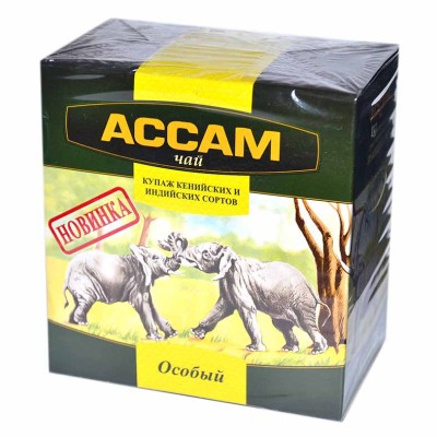 Чай Ассам Premium Особый черный гранул 250гр к/у